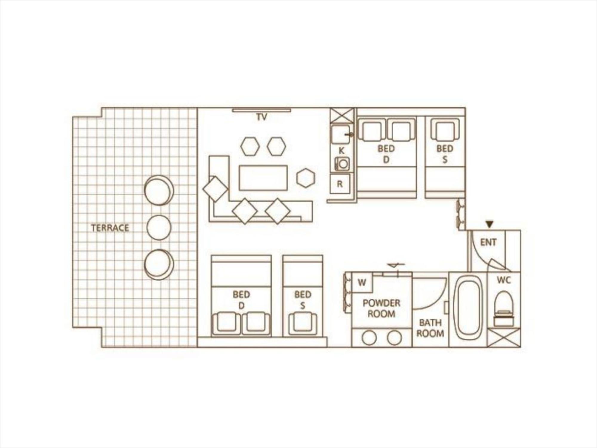 Pokoj studio  Naha Exteriér fotografie